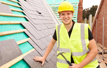 find trusted Pentre Clawdd roofers in Shropshire