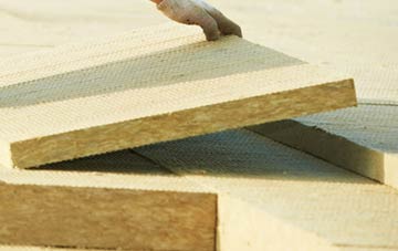 measuring Pentre Clawdd tapered insulation